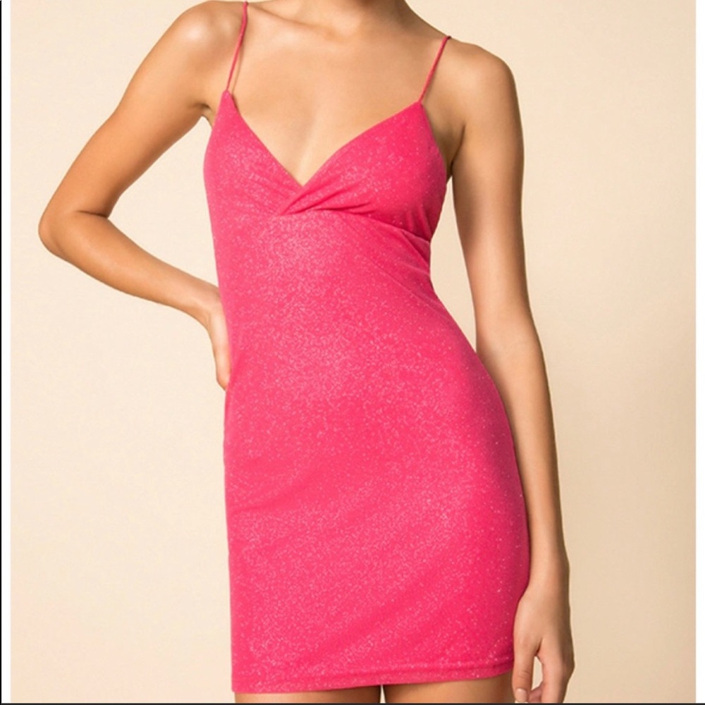 Superdowm Sydney sparkle mini dress